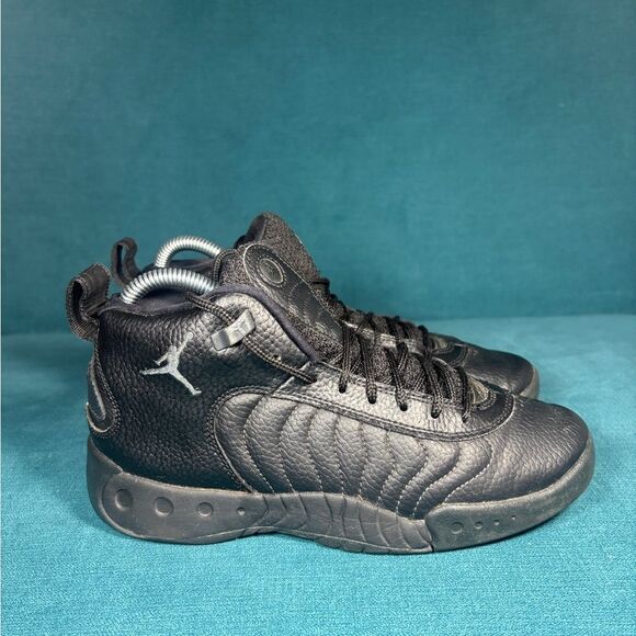 Jordan Jumpman Pro Shoes in Black |Big Kids (Size: US 5.5Y/7Women) - Picture 3 of 8